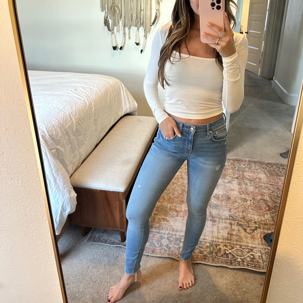 Zara Skinny Leg Jean